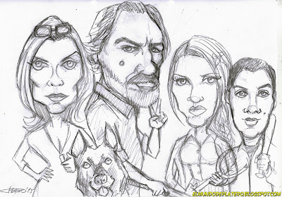 Platero: Caricaturas, Cómics e Ilustraciones: CARICATURAS BLANCO Y NEGRO