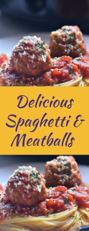 Delicious Spaghetti & Meatballs - Selfia Kitchen