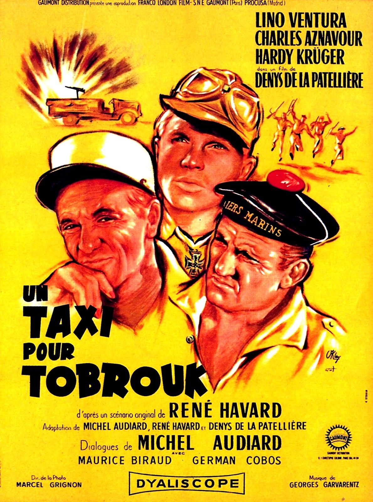 Un taxi pour Tobrouk (1960) Denys De La Patellière - Un taxi pour Tobrouk