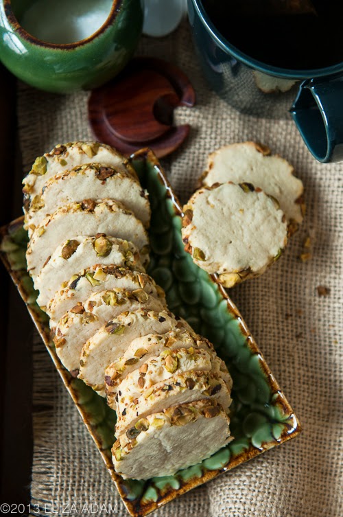 Notes from My Food Diary Pistachio and Cream Cheese Sugar Cookies