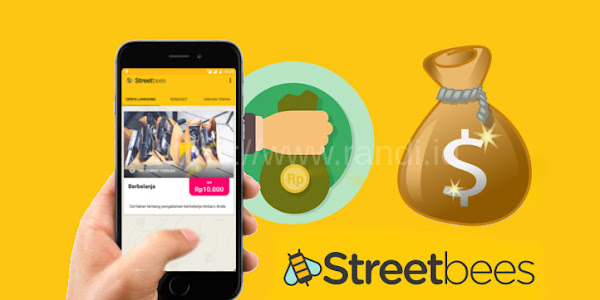 Cara Mendapatkan Uang dari Aplikasi Streetbees Android