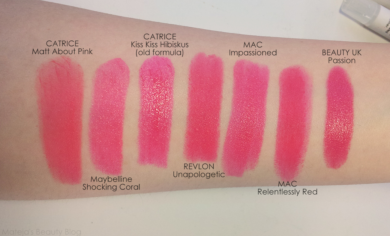 Macs Impassioned Dupe Bright Coral-Pink Lipsticks -2915