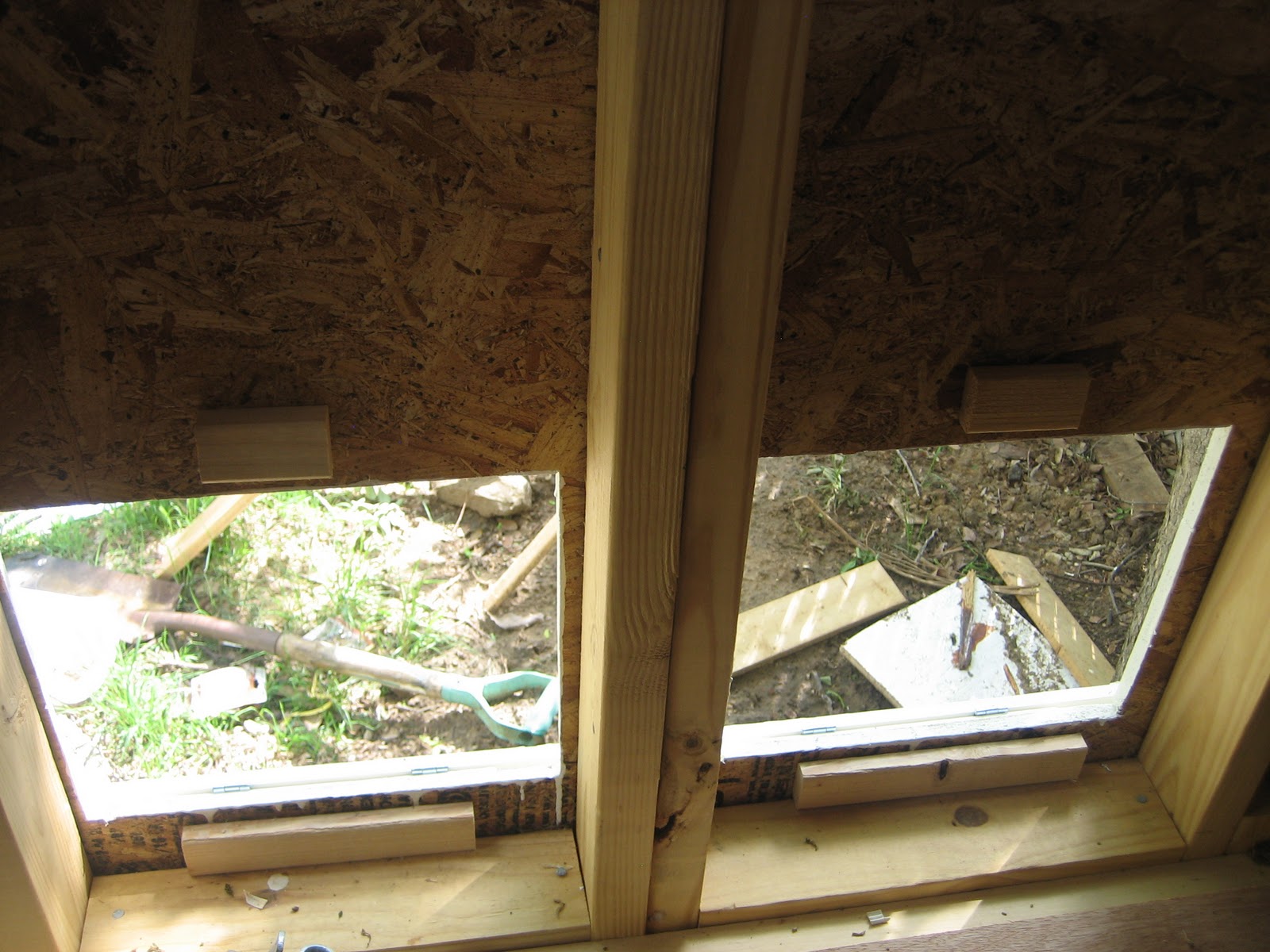 Building a Chicken Coop in Dallas Texas in my parents backyard