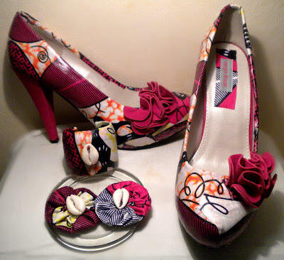 Miry By Carpe Diem ankara wax shoes - iloveankara.blogspot.com