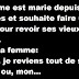 Un homme marié depuis deux semaines veut aller faire un tour au bar pour...