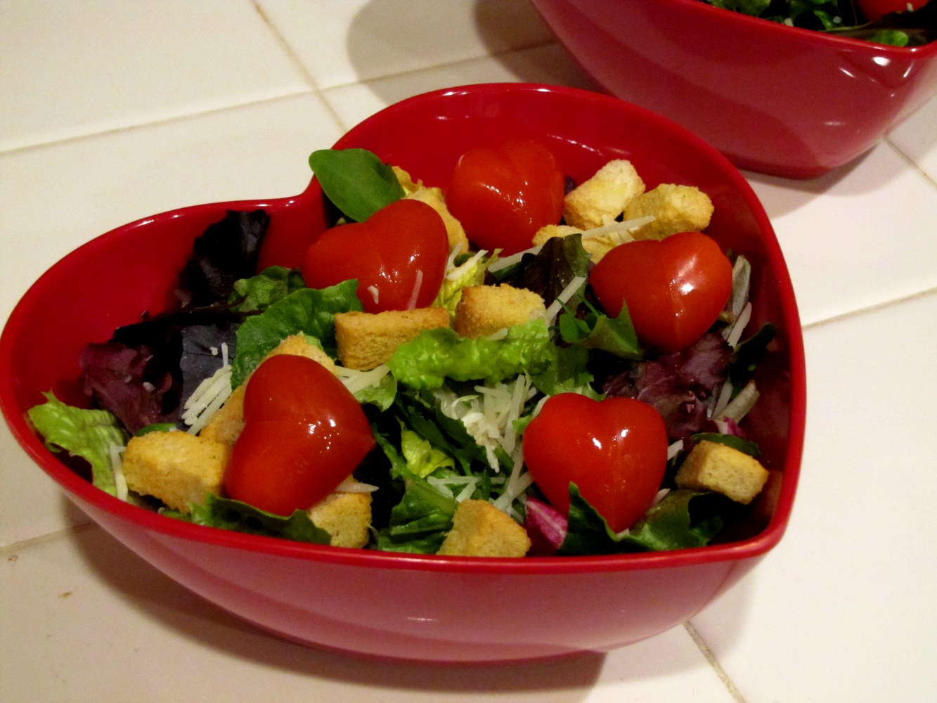 Creative Tradition A Valentine's Day Salad full of Heart