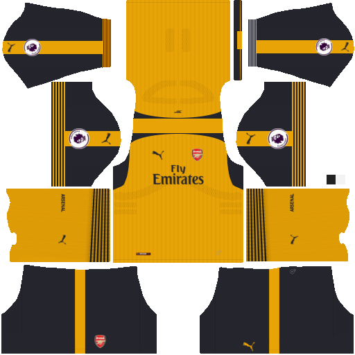 kit dream league soccer arsenal 2018