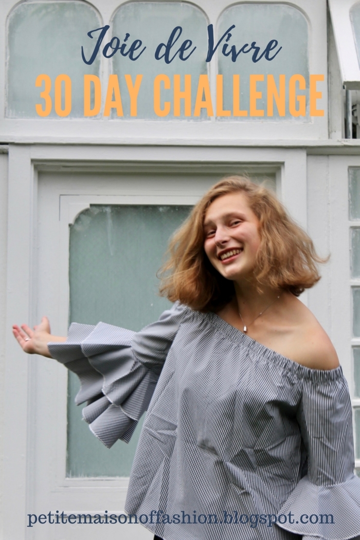 30 Day Joie de Vivre Challenge #wellbeing