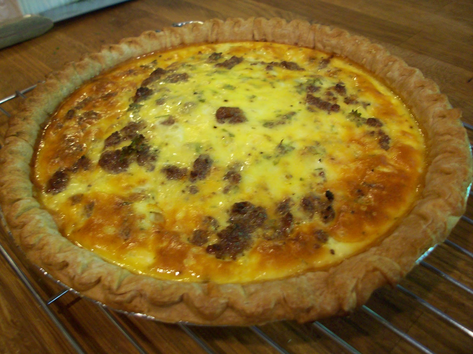 Diary of the Unexpected Housewife Johnsonville Sausage and Gruyere