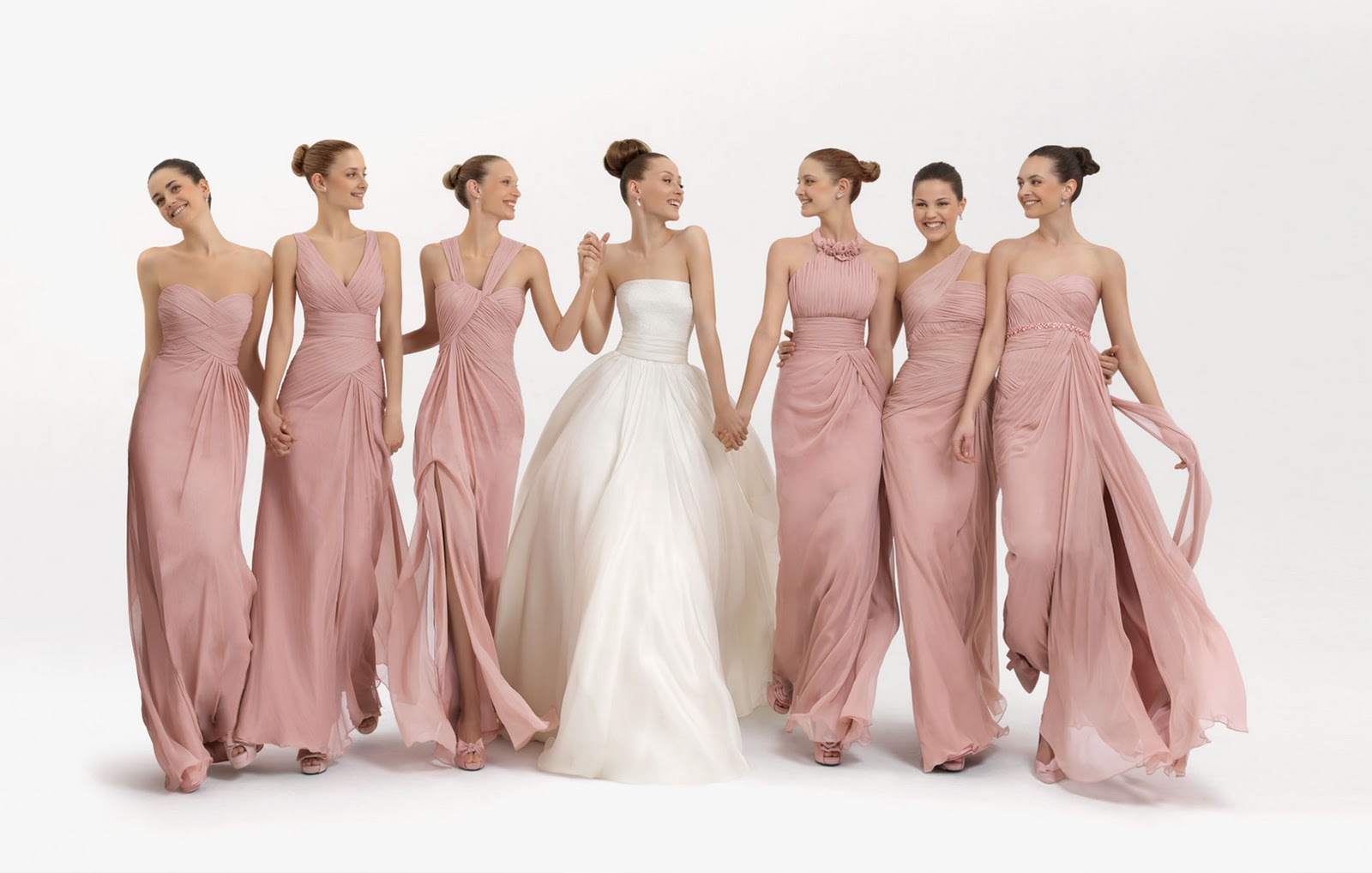 damas_de_honor_two_fiesta_5T256_5T254_5T249_5T257_5T251_5T248 Western Wedding Entourage