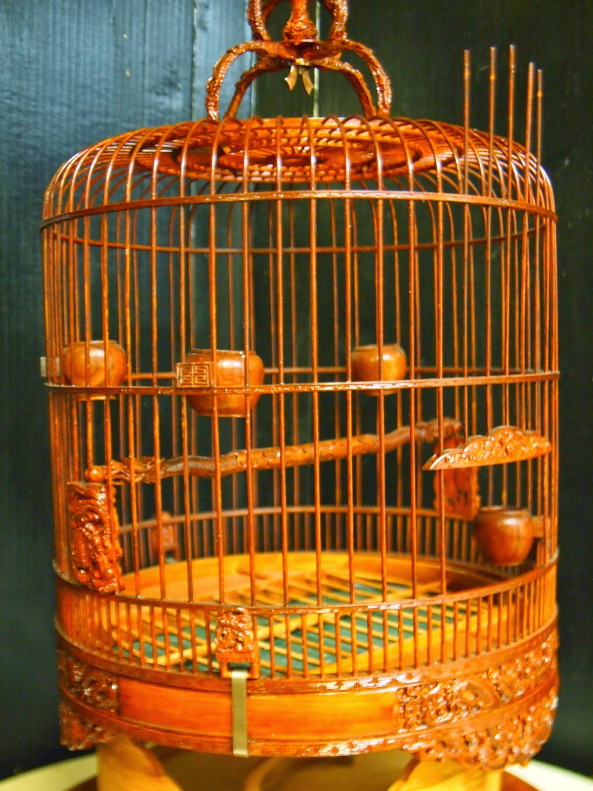 Asian Bamboo Bird Cages