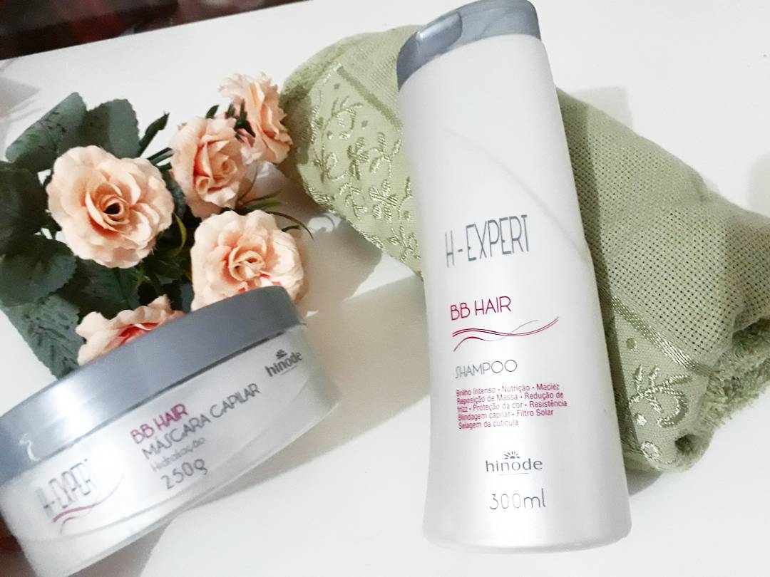 Máscara de Tratamento H Expert BB Hair da Hinode Bruns Makeup