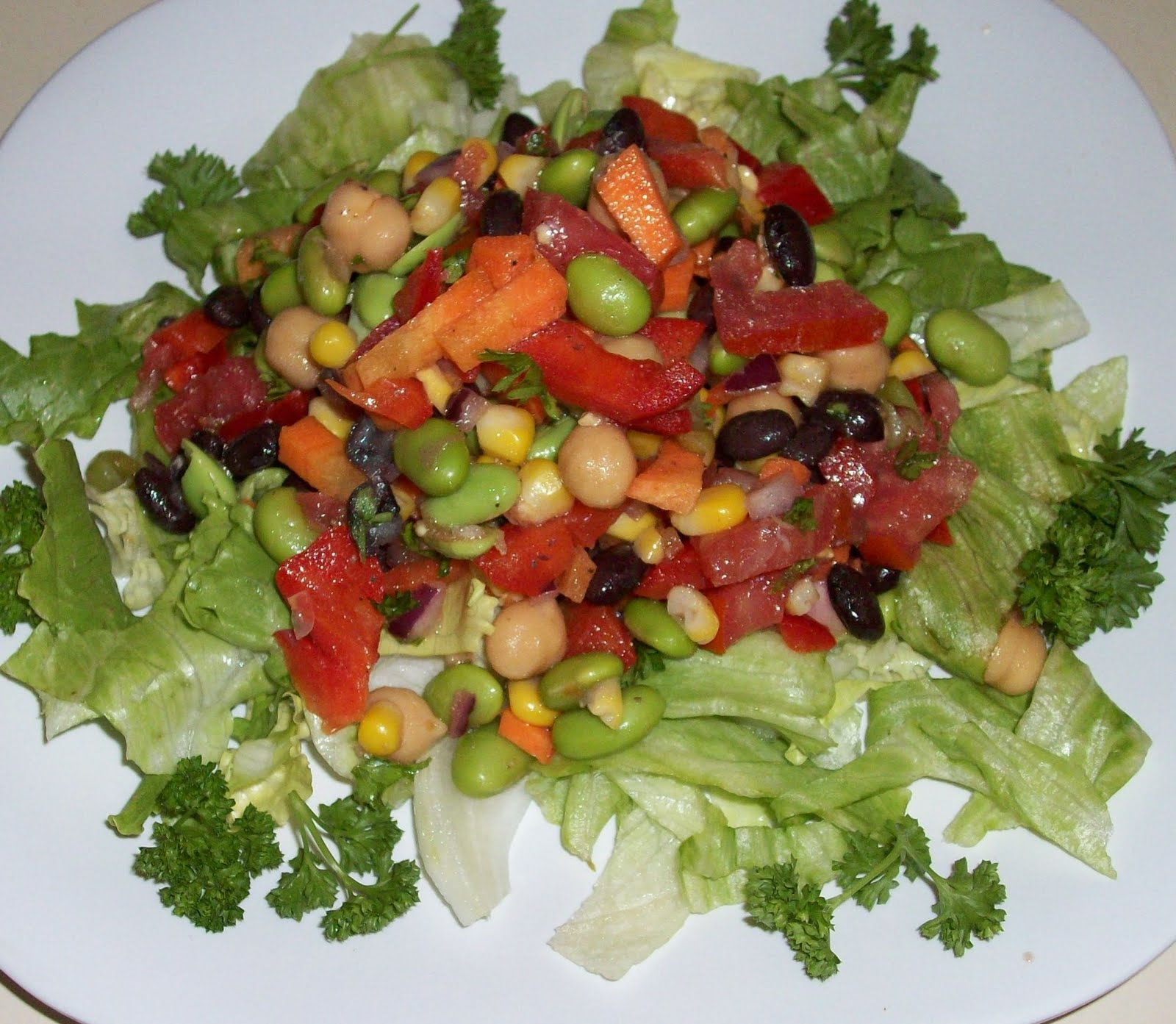 Homemade Mixed Bean Salad Recipe