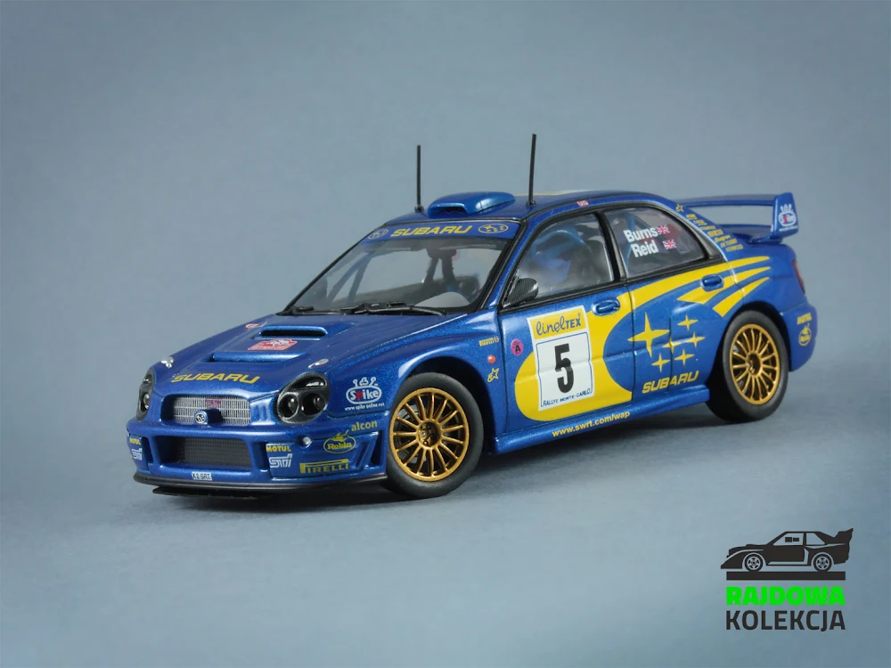 AUTOart Subaru Impreza S7 WRC 2001, Rallye Monte-Carlo