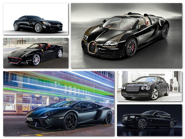 10 Sexy Luxury Cars in Black