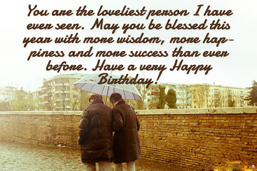 you are the loveliest person i have ever seen