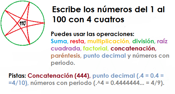 Matemáticas recreativas y educativas: Escribe los números del 1 al 100