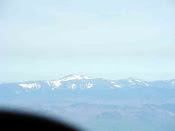 New Hampshire mountains as seen from 8500 feet msl