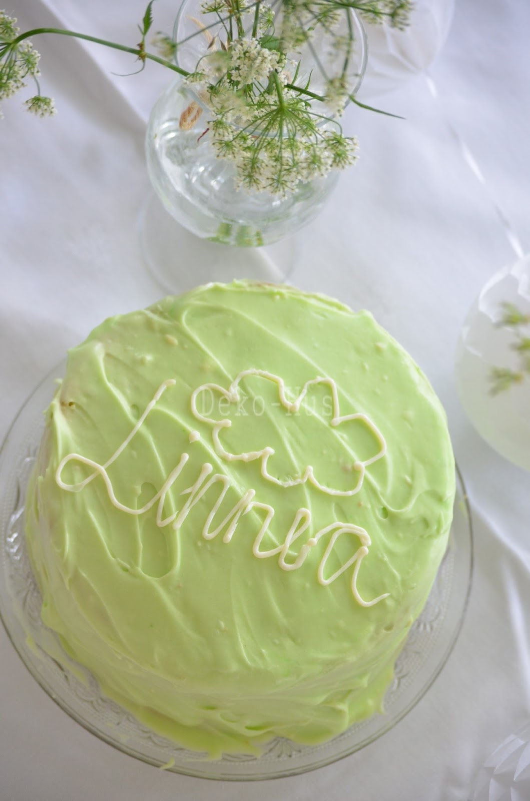 Waldmeistertorte und Wolken Deko Geburtstag - Deko-Hus Waldmeistertorte und Wolken Deko Geburtstag - Deko-Hus