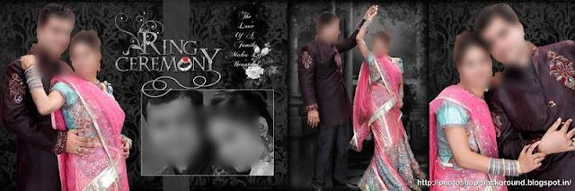 Lovely Portrait PSD for Wedding Photo Album