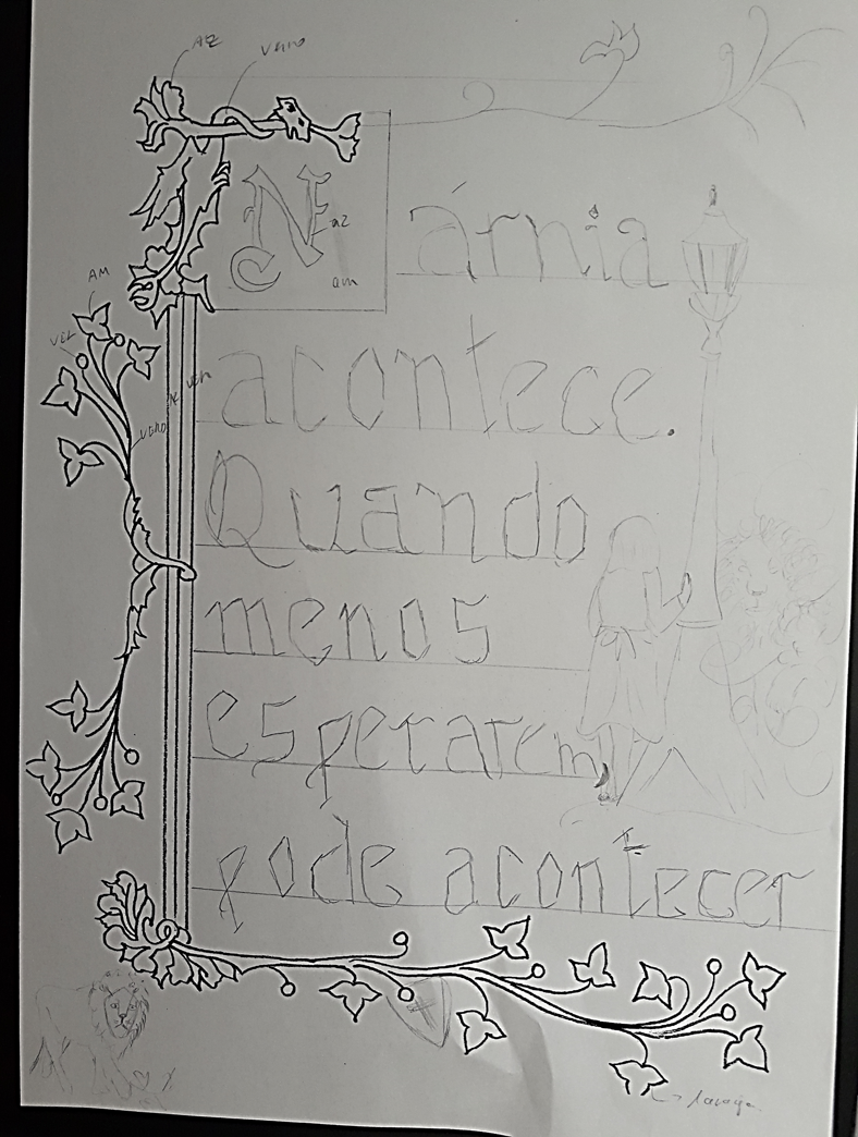 Aula de Arte Getsemani: Prof. Aline Raposo: A Arte da