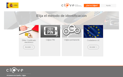 Modos de identificación para acceder a la sede electrónica del Ministerio de Justica. Modos de identificación para acceder a la sede electrónica del Ministerio de Justica.
