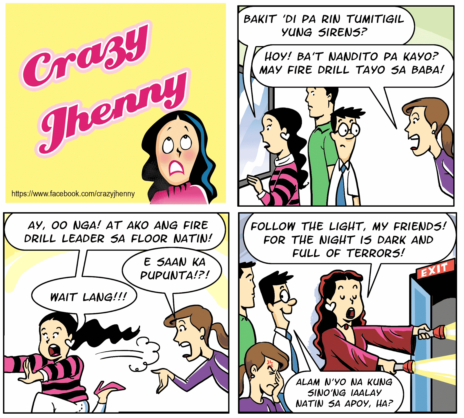 Crazy Jhenny Fire drill