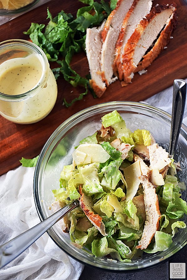 Chicken Caesar Salad Wrap