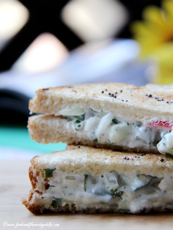 Yogurt Sandwich Easy Breakfast Recipe