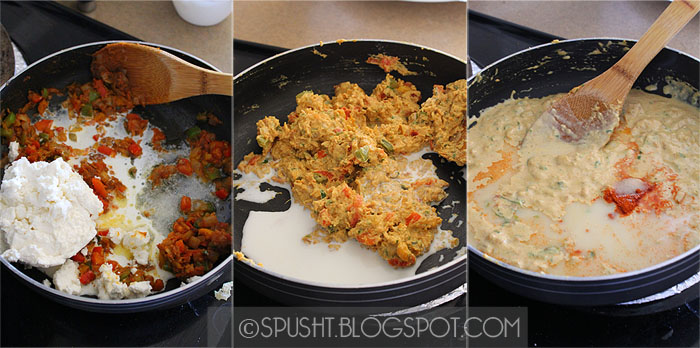 spusht | paneer not scrambling for paneer bhurji - make gravy paneer curry instead