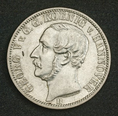 Germany, Kingdom of Hanover. Silver 1/6 Thaler coin