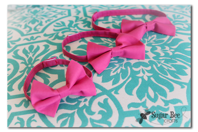 Easy to make boy bow ties