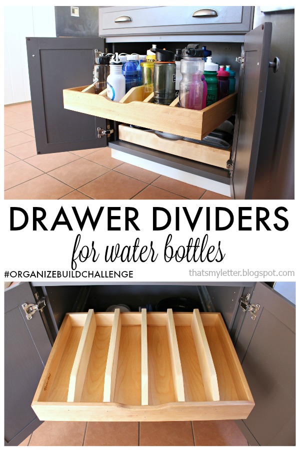 Diy Pull Out Drawer Dividers For Water Bottles Jaime Costiglio