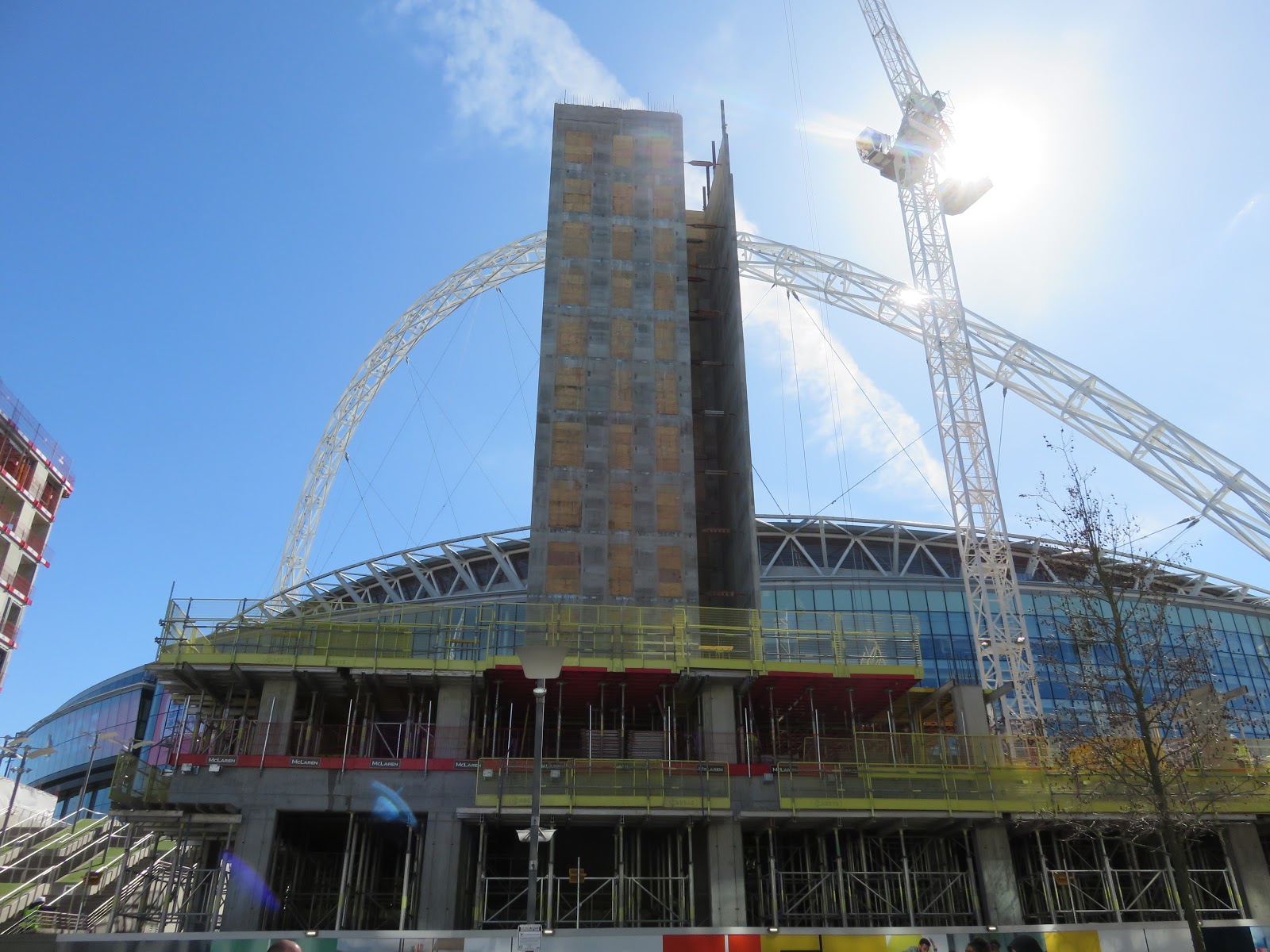 WEMBLEY MATTERS Wembley's frantic development For better or worse?