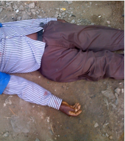 So Horrible!! Trailer Killed A Man In Lagos State (Graphic Photos)