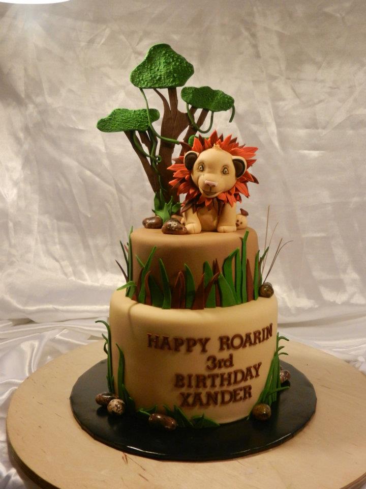Ally Sweet Creations Lion King Theme Cake