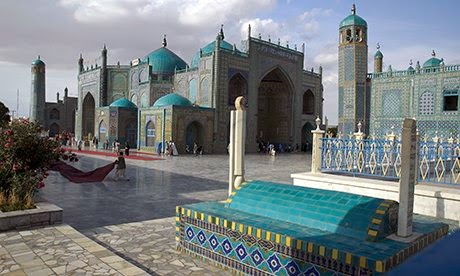 Masjid Biru Mazar-i Sharif, Afghanistan