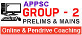 APPSC Group - 2 Online & Pendrive Coaching