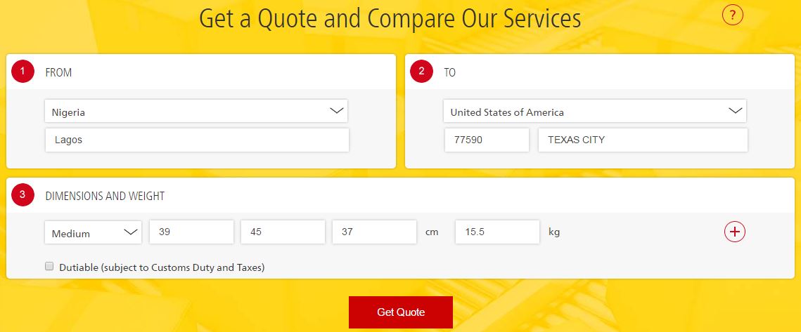 dhl send luggage