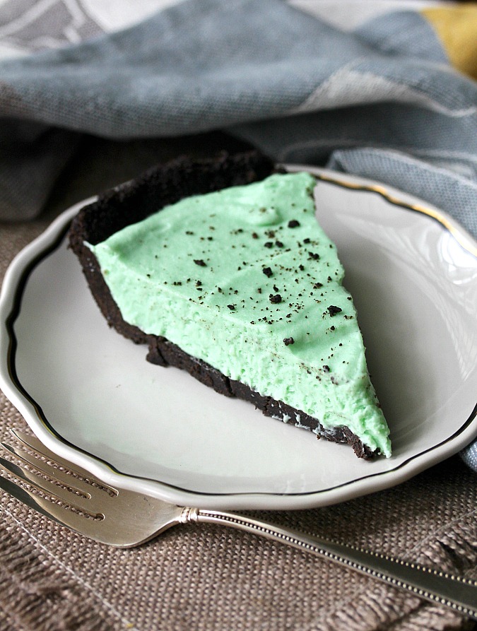 Chocolate Mint Pie Karen's Kitchen Stories