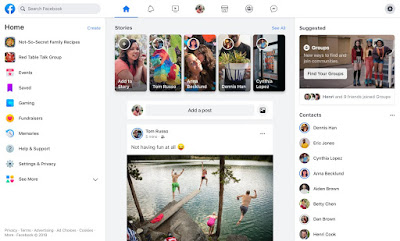 New Facebook Newsfeed