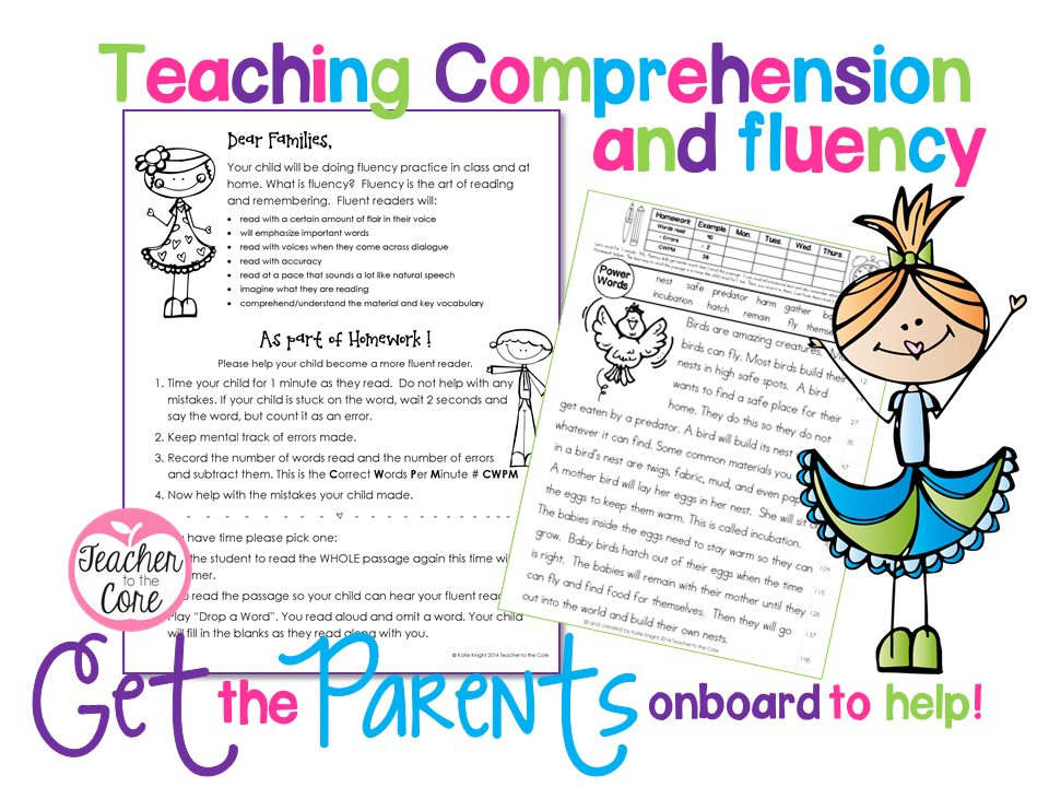 Ideas for Teaching Fluency in First Grade! | Teacher to the Core