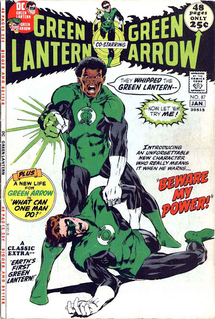 cartoon black green lantern full imager