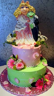 bolo+miss+piggy+sapo+cocas - Bolo de Casamento Clássico - Inspirações