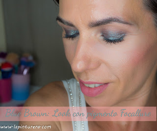 Blue Brown: Look con pigmento Focallure portada