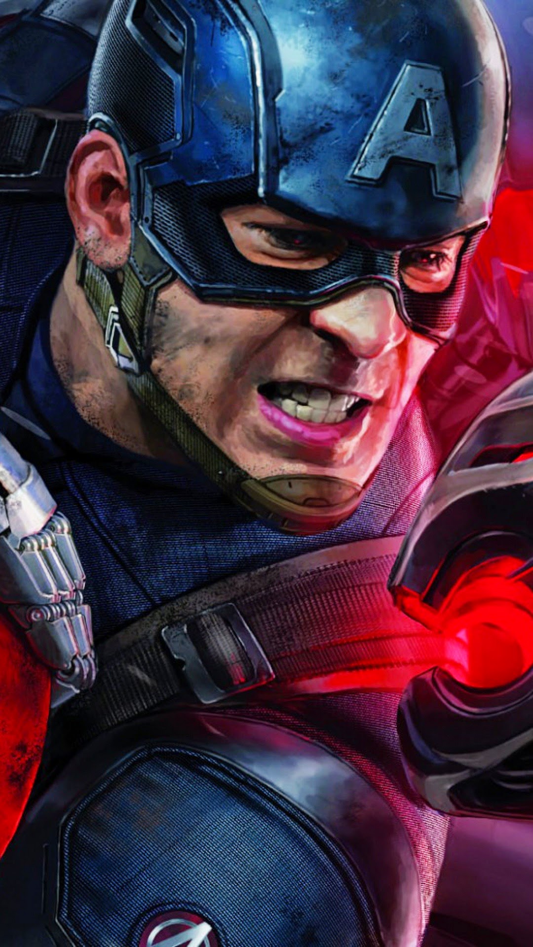 Captain America In Avengers Age Of Ultron Android Wallpaper