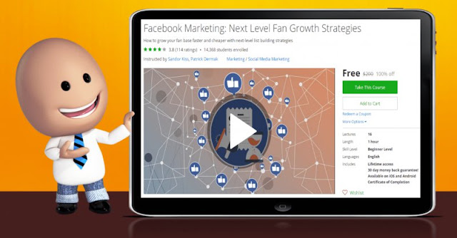 [100% Off] Facebook Marketing: Next Level Fan Growth Strategies| Worth 200$