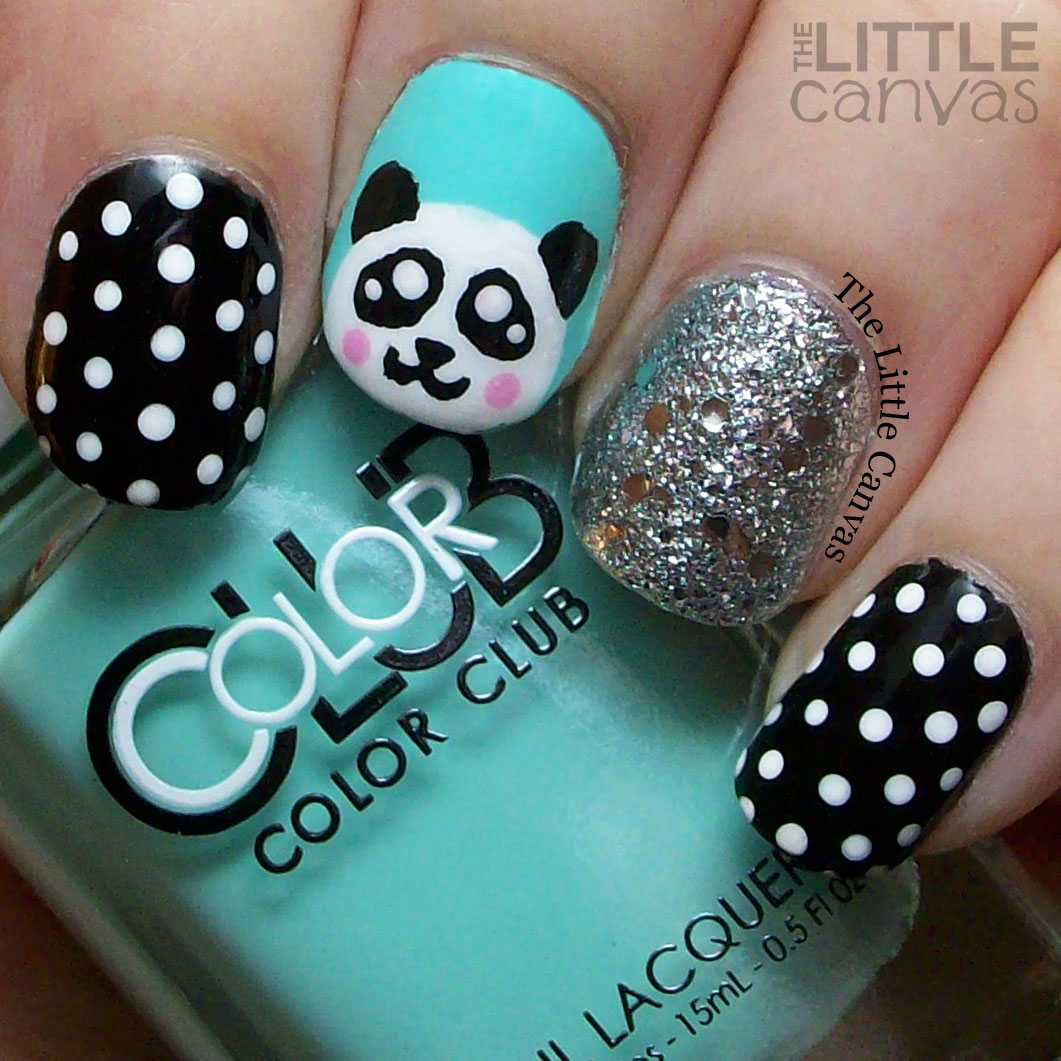 nail art design panda tip | katikuykuy | Flickr