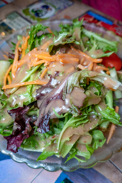 House Salad - Pizzalley's Chianti Room - St Augustine, FL house salad