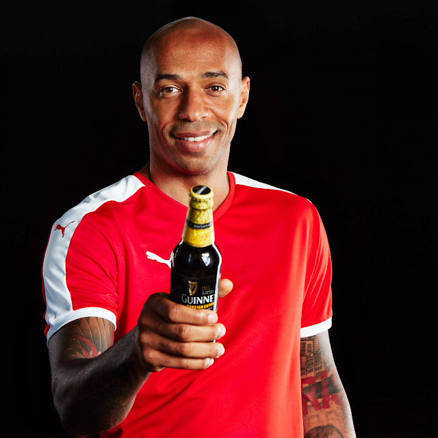 Guinness, Thierry Henry Partner For 'Made of Black'